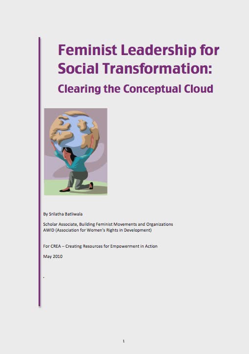 Feminist Leadership For Social Transformation